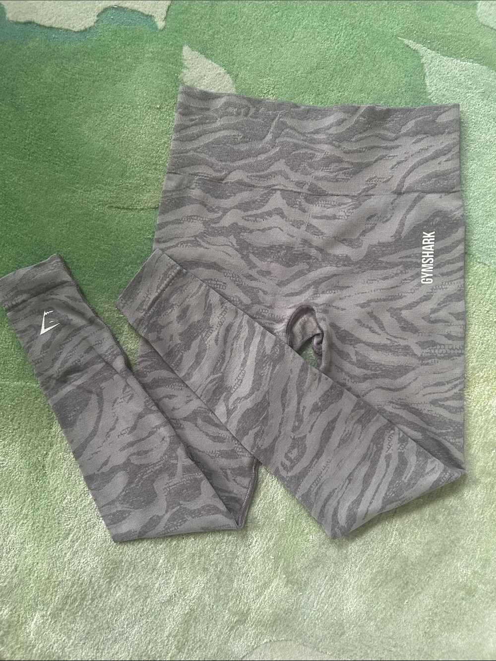 Gymshark Soft Purple Zebra Seamless Leggings